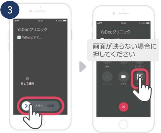 オンライン診療の流れ